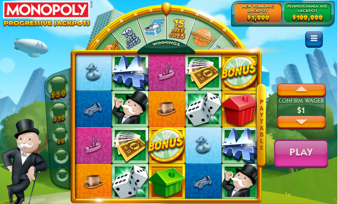 Monopoly Progressive Jackpots carousel image 1