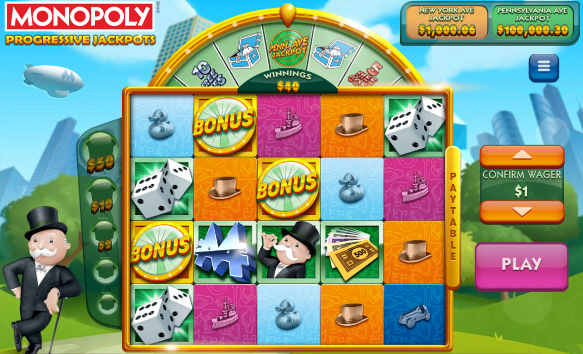 Monopoly Progressive Jackpots carousel image 2