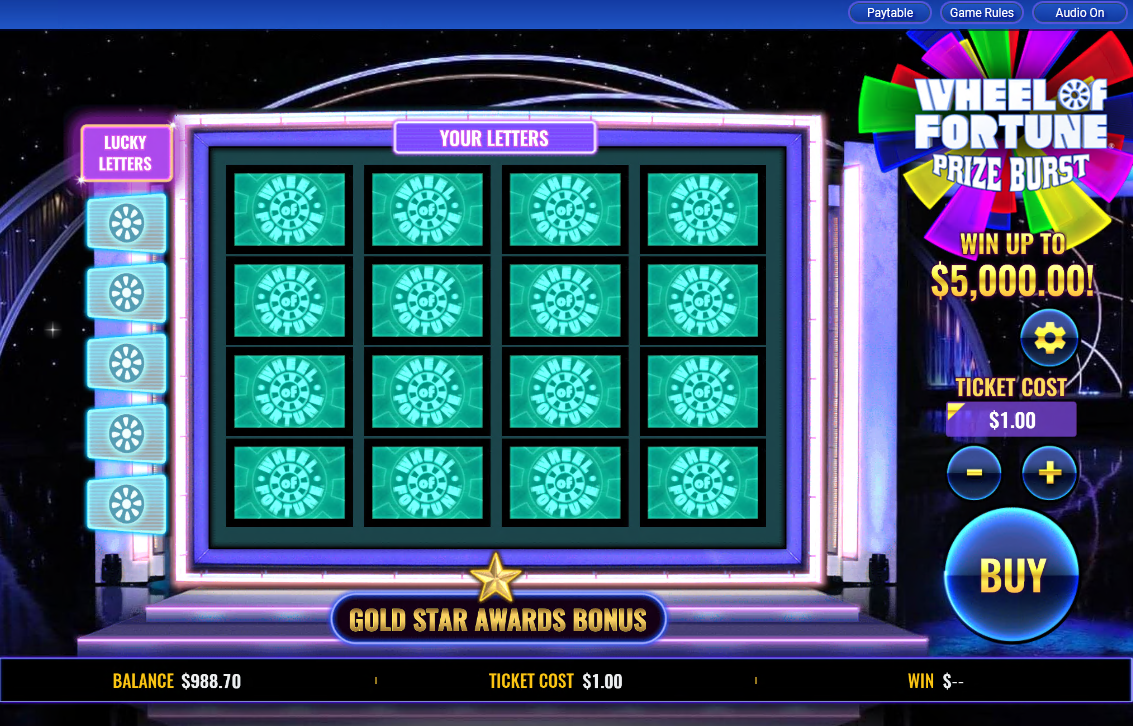 Wheel of Fortune Prize Burst carousel image 1