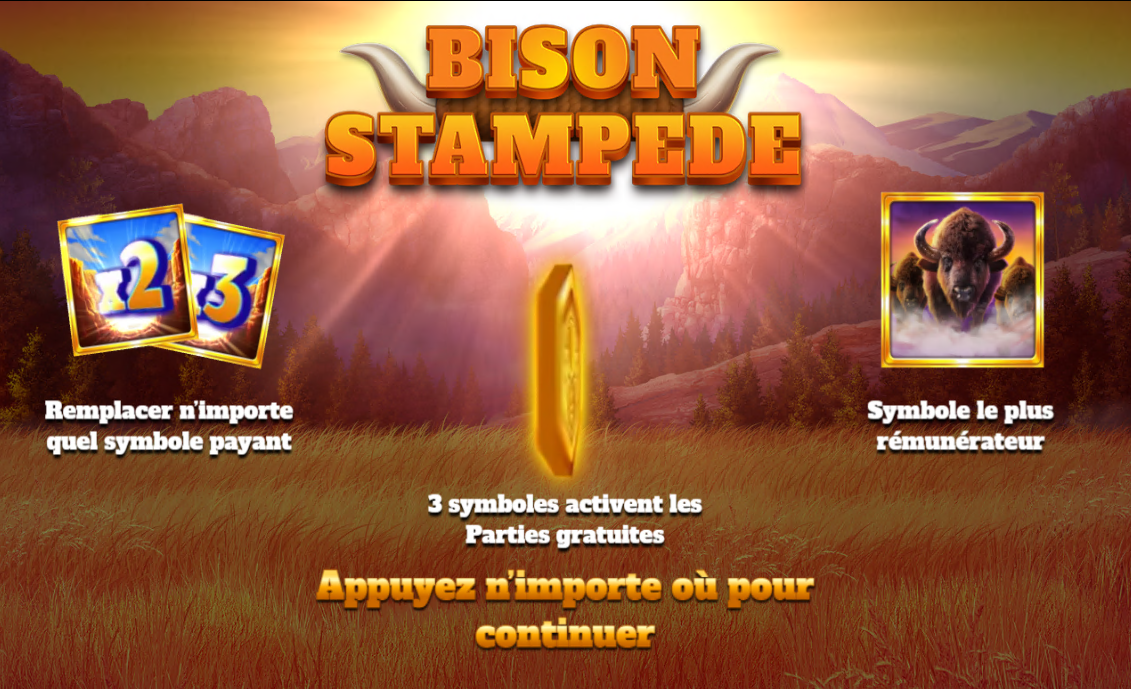 Bison Stampede carousel image 0