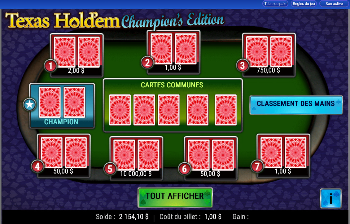 Texas Hold'em Champion's Edition carousel image 2