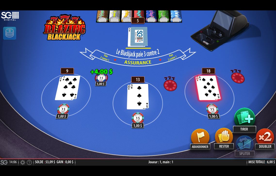 Blazing 7s Blackjack carousel image 3