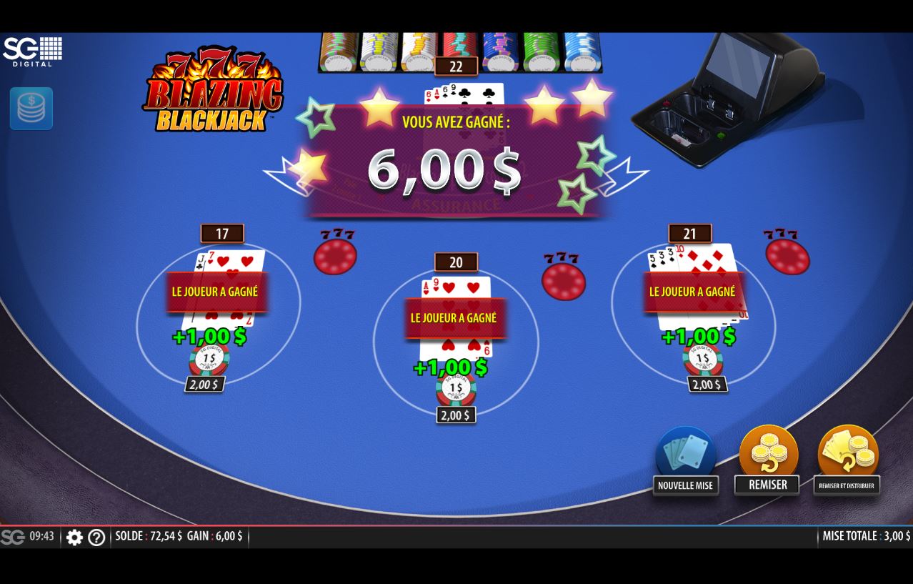 Blazing 7s Blackjack carousel image 2