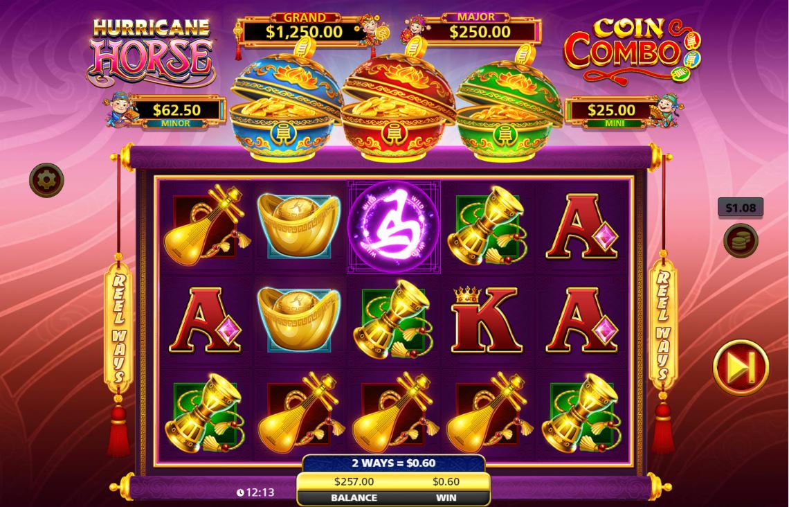 Hurricane Horse Coin Combo carousel image 1