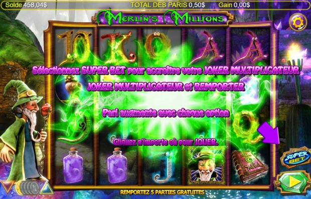 Merlin's Millions Superbet carousel image 0