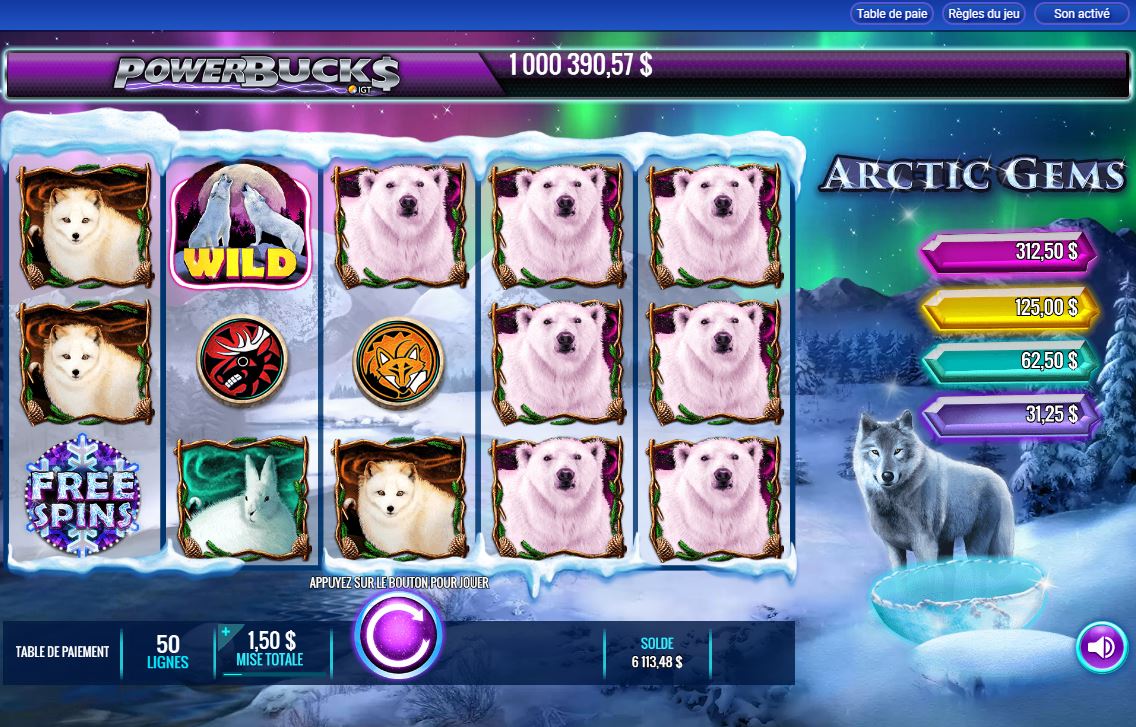 POWERBUCK$ Arctic Gems carousel image 0