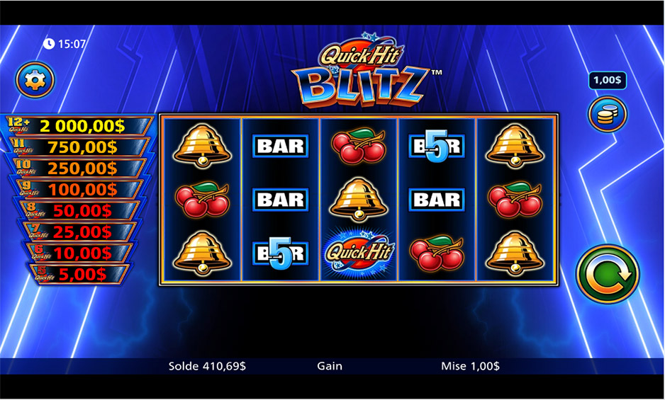 Quick Hit Blitz Blue carousel image 0