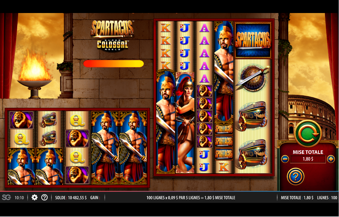 Spartacus Super Colossal Reels carousel image 0